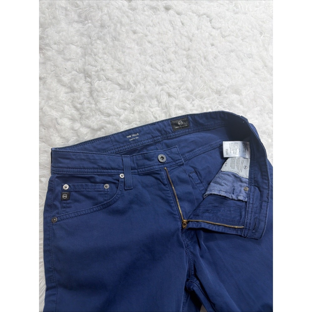 AG Adriano Goldschmied Jeans Men 31 Tellis Modern Slim Cotton Sateen Meas. 32x34